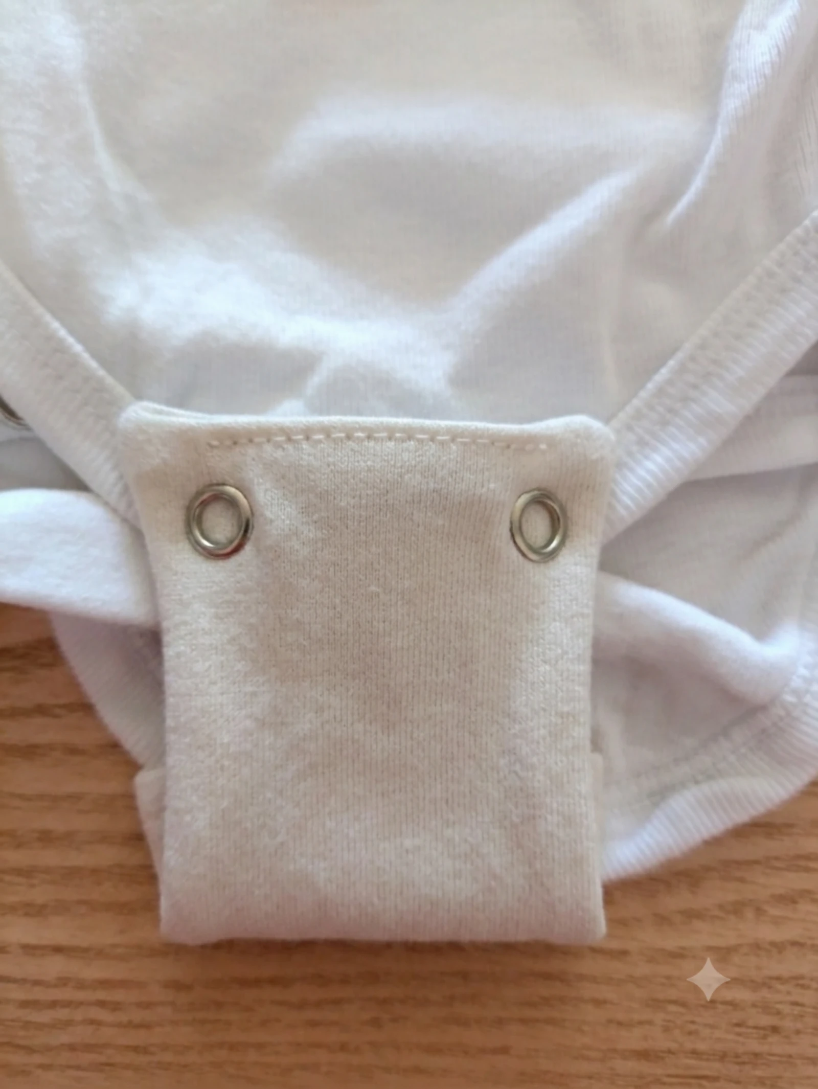 Rallonge body bébé écrue - compatible avec la plupart des body 